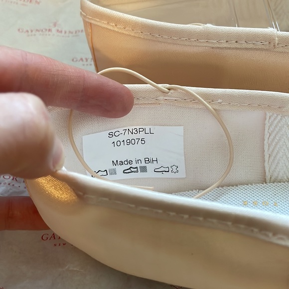 Chaussons De Danse Pointe Gaynor Minden - Taille 6 M Extraflex (neufs)